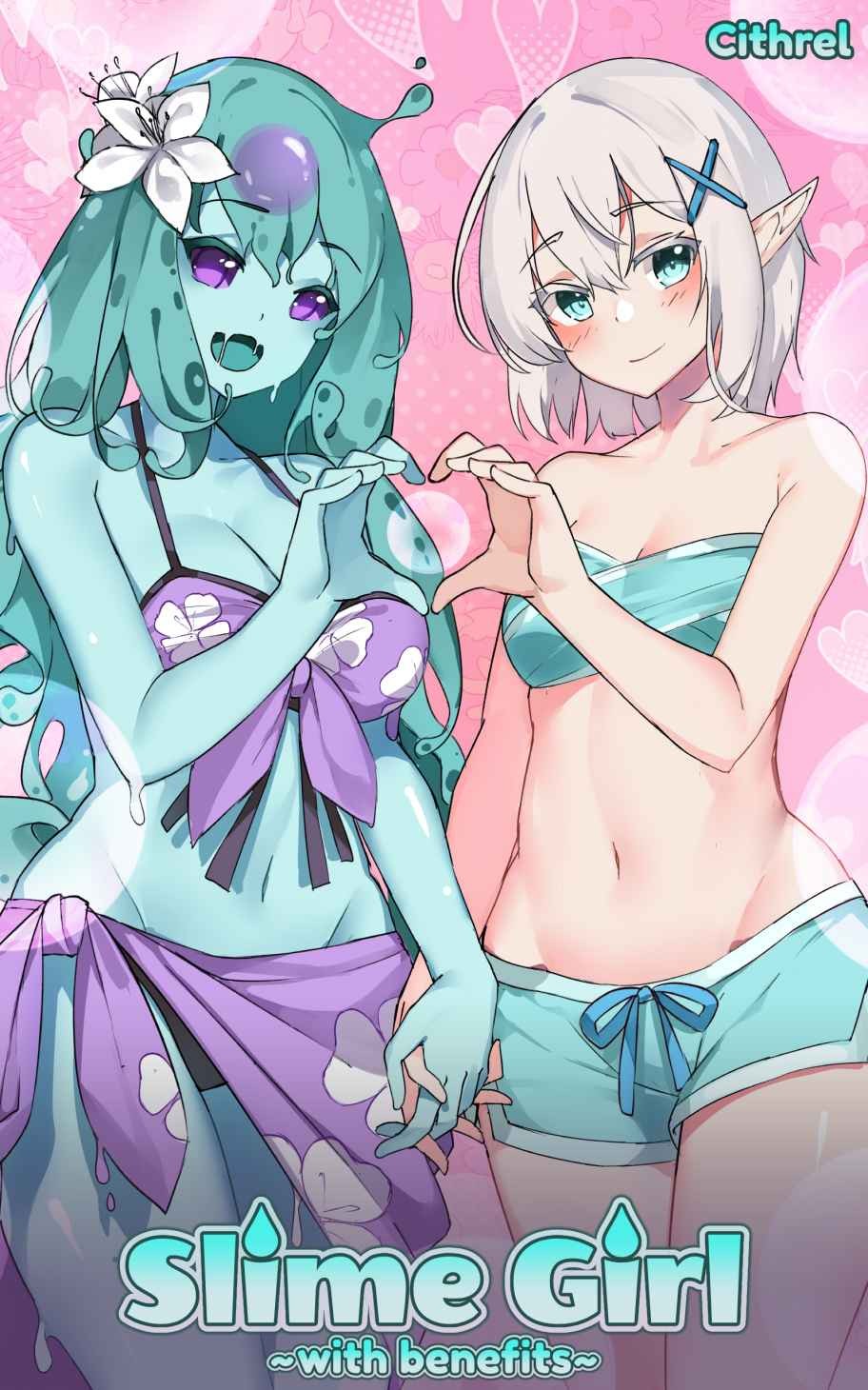 Slime Girl With Benefits: A Lesbian Monster Girl Erotica
