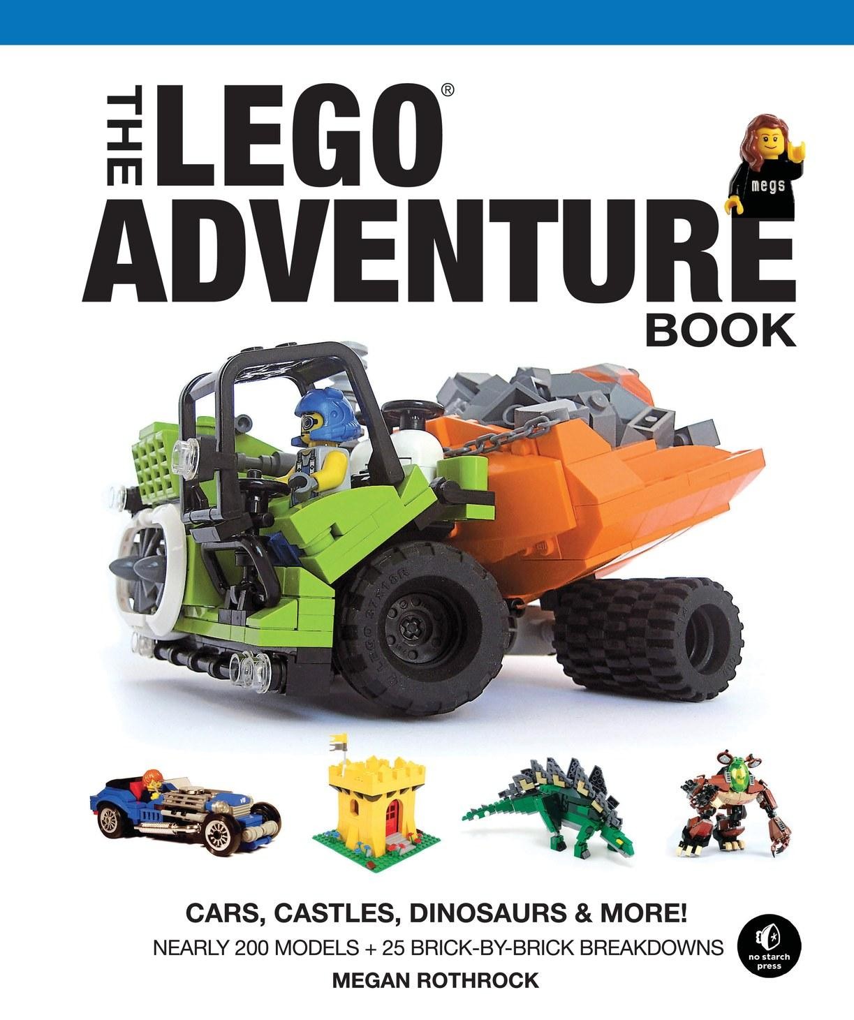 The Lego Adventure Book, Vol. 1: Cars, Castles, Dinosaurs & More!