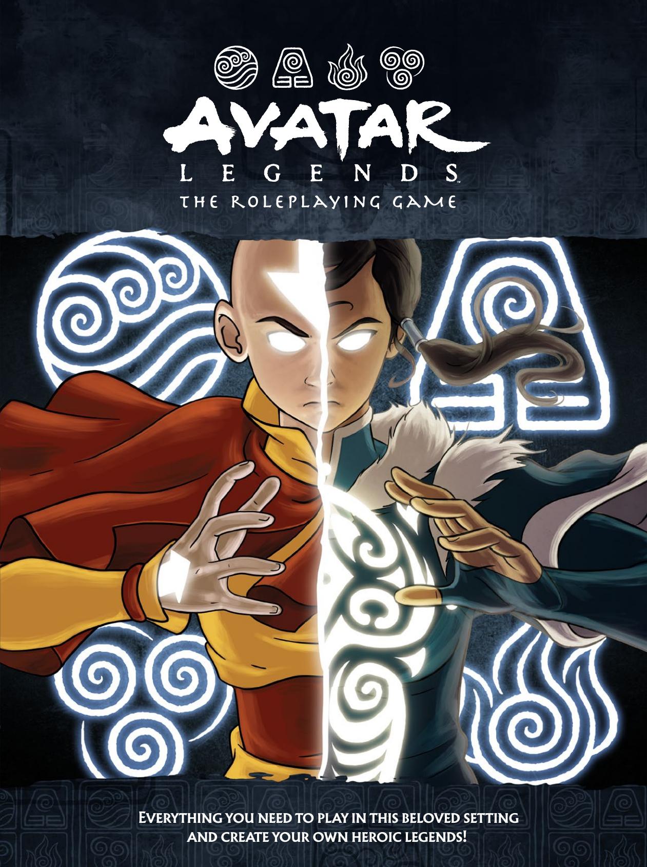 Avatar Legends: The RPG Corebook
